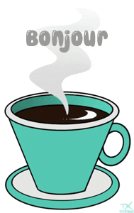 Gif bonjour café